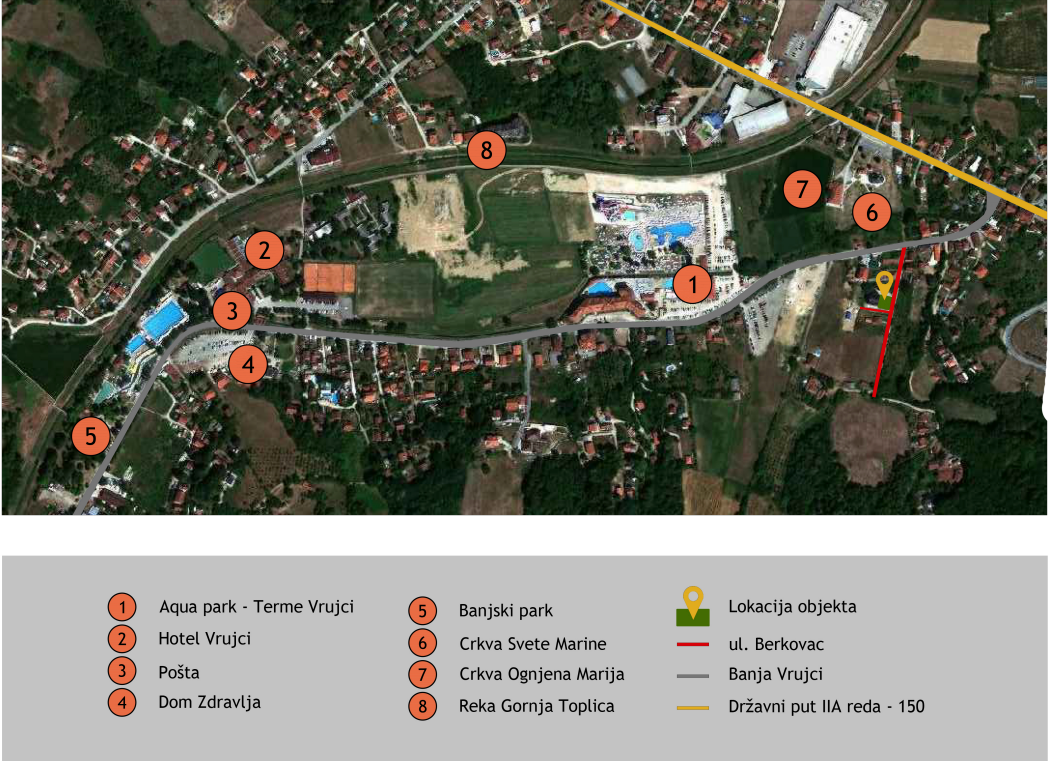 Lokacija Vile Vrujci